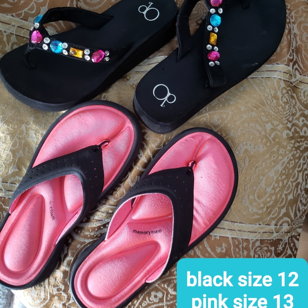 Girls flip flops